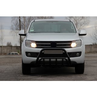 Pałąk Przedni WT002 Czarny (Stal Nierdzewna) Volkswagen Amarok 2010-2022 zdjęcia 2