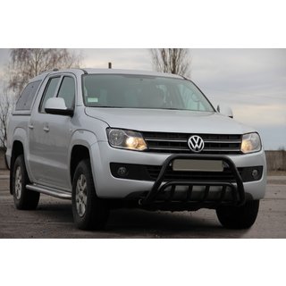 Pałąk Przedni WT002 Czarny (Stal Nierdzewna) Volkswagen Amarok 2010-2022 zdjęcia 3