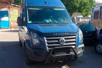 Volkswagen Crafter 2006-2016 Pałąk Przedni WT002 Czarny (Stal Nierdzewna) zdjęcia 3