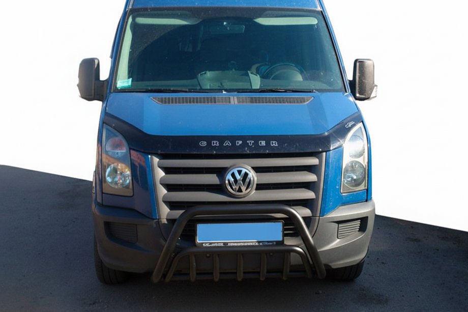 Volkswagen Crafter 2006-2016 Pałąk Przedni WT002 Czarny (Stal Nierdzewna) Image