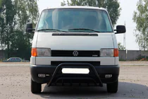 Volkswagen T4 Caravelle/Multivan 1990–2003 Pałąk Przedni WT002 Czarny (Stal Nierdzewna) zdjęcia 3