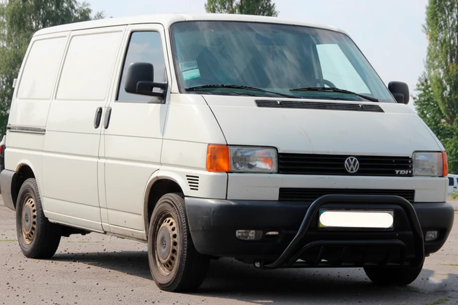 Volkswagen T4 Caravelle/Multivan 1990–2003 Pałąk Przedni WT002 Czarny (Stal Nierdzewna) Image