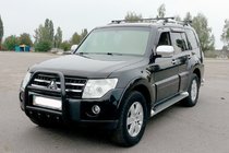 Mitsubishi Pajero Wagon IV 2006-2021 Pałąk Przedni QT011 Czarny (Stal Nierdzewna) zdjęcia 2