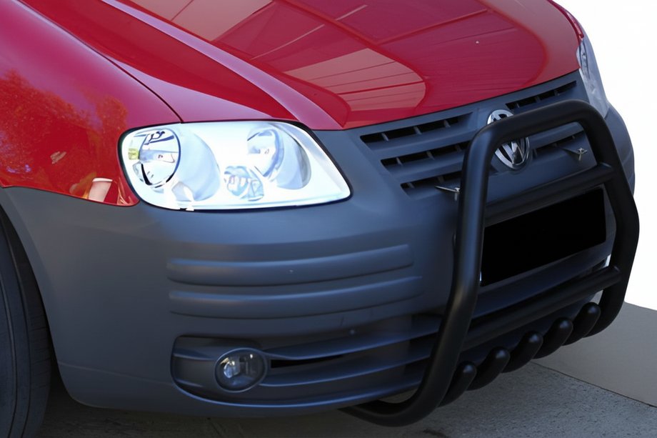 Volkswagen Caddy 2004-2010 Pałąk Przedni QT007 Czarny (Stal Nierdzewna) Image