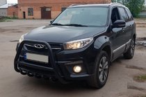 Chery Tiggo 3 2005- Pałąk Przedni WT009 Czarny (Stal Nierdzewna) zdjęcia 3