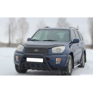 Przedni Pałąk WT002 Czarny (Stal Nierdzewna) Toyota Rav 4 2001-2005 zdjęcia 2