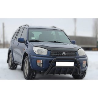Przedni Pałąk WT002 Czarny (Stal Nierdzewna) Toyota Rav 4 2001-2005 zdjęcia 3