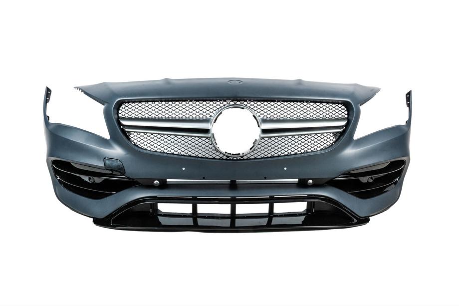Mercedes CLA C117 2013-2019 Przedni zderzak w komplecie (styl CLA45 AMG) Zdjęcia 1