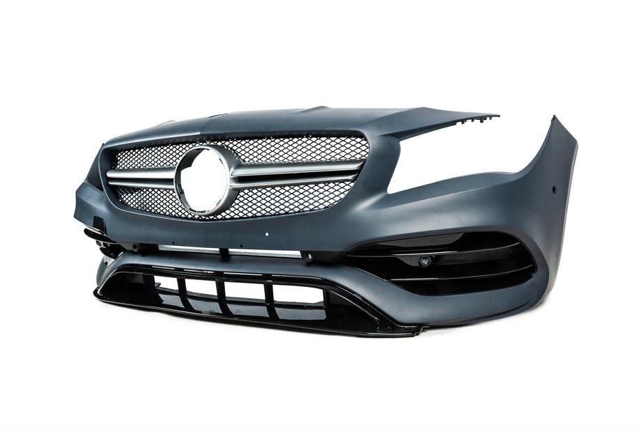 Mercedes CLA C117 2013-2019 Przedni zderzak w komplecie (styl CLA45 AMG) Zdjęcia 2