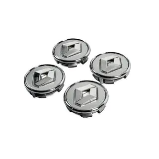 Szare dekielki na felgi z pierścieniem 81568GR (57mm na 49mm, zestaw 4 szt.) zdjęcia 2