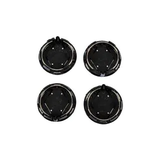 Szare dekielki na felgi z pierścieniem 81568GR (57mm na 49mm, zestaw 4 szt.) zdjęcia 3