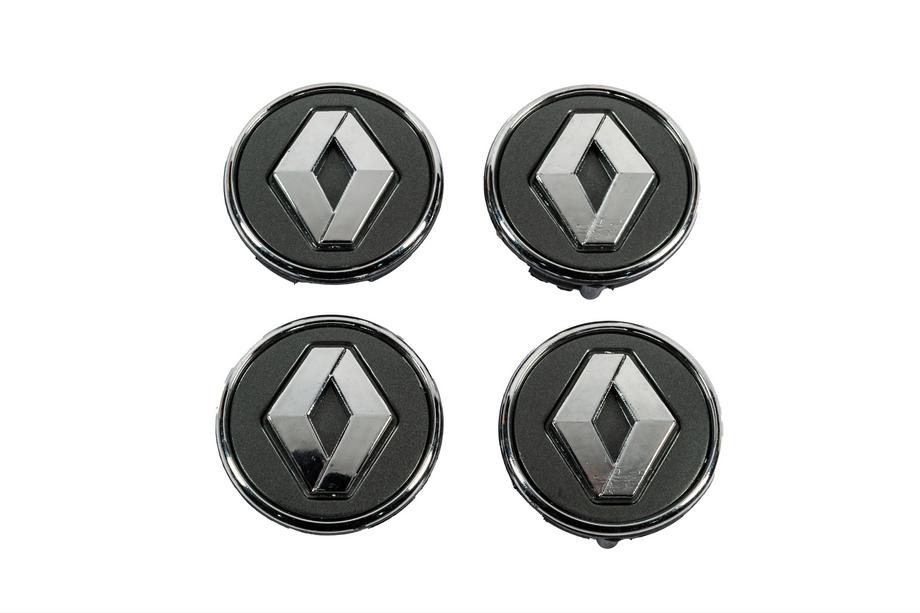 Renault Dekielki grafitowe z pierscieniem 81568DRK (57mm na 49mm, zestaw 4 szt.) Image