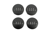 Audi Dekielki na felgi 60/58mm grafit ad5957g (zestaw 4 szt.) zdjęcia 1