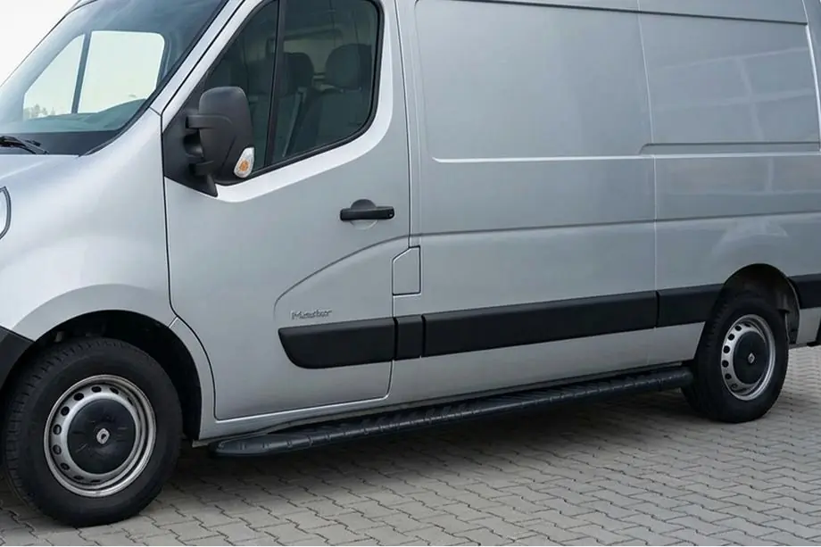 Opel Movano 2010-2021 Progi Boczné Bosphorus Black (2 szt., Aluminium) Image