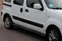 Renault Kangoo 1998-2008 Rury Boczne Black (2 szt., Stal Nierdzewna) zdjęcia 2
