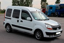 Renault Kangoo 1998-2008 Rury Boczne Black (2 szt., Stal Nierdzewna) zdjęcia 1