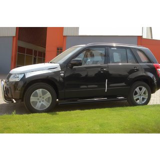 Rury Boczne Black (2 szt., stal nierdzewna) Suzuki Grand Vitara 2005-2017 zdjęcia 1