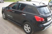 Nissan Qashqai 2007-2010 Rury Boczne Black (2 szt., Stal Nierdzewna) zdjęcia 4