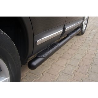 Rury Boczne Black (2 szt., Stal Nierdzewna) Nissan Qashqai 2010-2014 zdjęcia 1