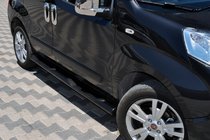 Peugeot Bipper 2008-2017 Rury Boczne Black (2 szt., stal nierdzewna) zdjęcia 3