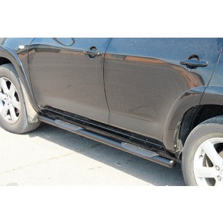 Rury boczne do standardowej bazy Black (2 szt, stal nierdzewna) Toyota Rav 4 2006-2013 zdjęcia 4