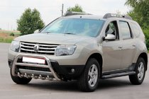 Renault Duster 2008–2017 Rury boczne z wstawkami Black (2 szt., stal nierdzewna) zdjęcia 6