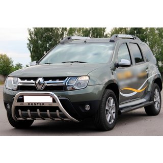 Rury boczne z wstawkami Black (2 szt., stal nierdzewna) Dacia Duster 2008-2018 zdjęcia 4