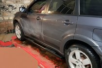 Mitsubishi Outlander 2001-2006 Rury Boczne Black (2 szt., stal nierdzewna) zdjęcia 4