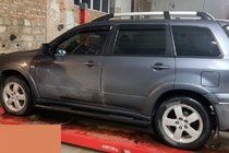 Mitsubishi Outlander 2001-2006 Rury Boczne Black (2 szt., stal nierdzewna) zdjęcia 2
