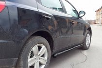 Geely Emgrand X7 2011- Rury Boczne Black (2 szt., stal nierdzewna) zdjęcia 3