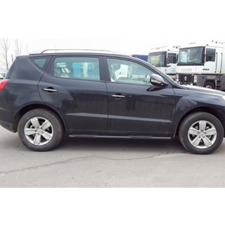 Rury Boczne Black (2 szt., stal nierdzewna) Geely Emgrand X7 2011- zdjęcia 2