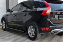 Volvo XC60 2009-2017 Rury Boczne BB004 Czarny (2 szt, Stal Nierdzewna) zdjęcia 2