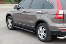 Honda CRV 2012-2016 Rury Boczne BB002 Czarny (2 szt., Stal Nierdzewna) zdjęcia 5