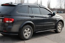 SsangYong Kyron 2005-2014 Rury Boczne BB002 Czarny (2 szt., Stal Nierdzewna) zdjęcia 3