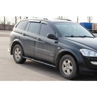 Rury Boczne BB002 Czarny (2 szt., Stal Nierdzewna) zdjęcia 2