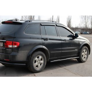 Rury Boczne BB002 Czarny (2 szt., Stal Nierdzewna) zdjęcia 3