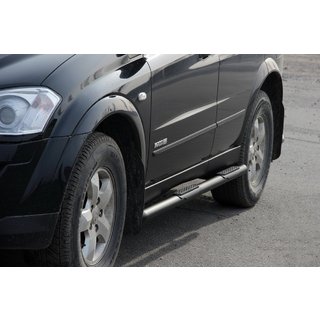Rury Boczne BB002 Czarny (2 szt., Stal Nierdzewna) zdjęcia 1
