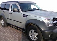 Dodge Nitro 2006-2011 Rury Boczne Black (2 szt., stal nierdzewna) zdjęcia 2