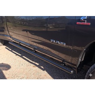 Standardowe Rury Bocz­ne Black (2 szt., Stal Nierdzewna) Dodge RAM (DR/DH/D1/DC/DM) 2002–2009 zdjęcia 2