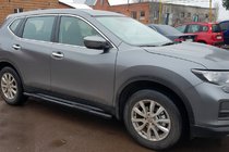 Nissan X-trail T32/Rogue 2014-2021 Rury Boczne Black (2 szt, Stal Nierdzewna) zdjęcia 4
