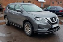 Nissan X-trail T32/Rogue 2014-2021 Rury Boczne Black (2 szt, Stal Nierdzewna) zdjęcia 2
