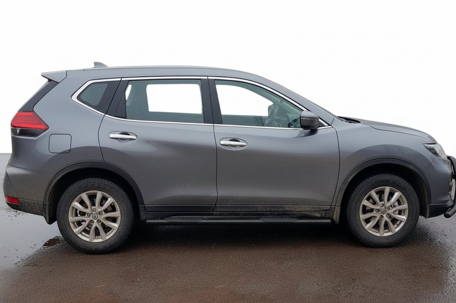 Nissan X-trail T32/Rogue 2014-2021 Rury Boczne Black (2 szt, Stal Nierdzewna) Image