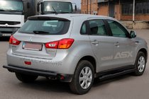 Mitsubishi Eclipse Cross 2017- Rury Boczne BB002 Czarny (2 szt., Stal Nierdzewna) zdjęcia 3
