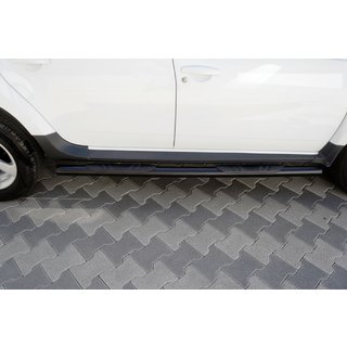 Rury Boczne BB002 Czarny (2 szt., Stal Nierdzewna) Renault Duster 2018-2024 zdjęcia 1