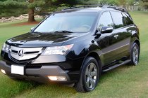 Acura MDX 2007-2013 Rury Boczne Black (2 szt, Stal Nierdzewna) zdjęcia 1