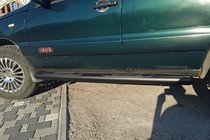 Chevrolet Niva 1998-2020 Rury Boczne Black (2 szt, Stal Nierdzewna) zdjęcia 5