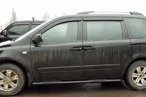 Kia Carnival 2002-2013 Rury Boczne Black (2 szt., stal nierdzewna) zdjęcia 1
