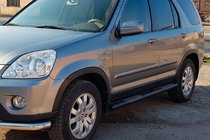 Honda CRV 2001-2006 Rury Boczne Black (2 szt., stal nierdzewna) zdjęcia 2