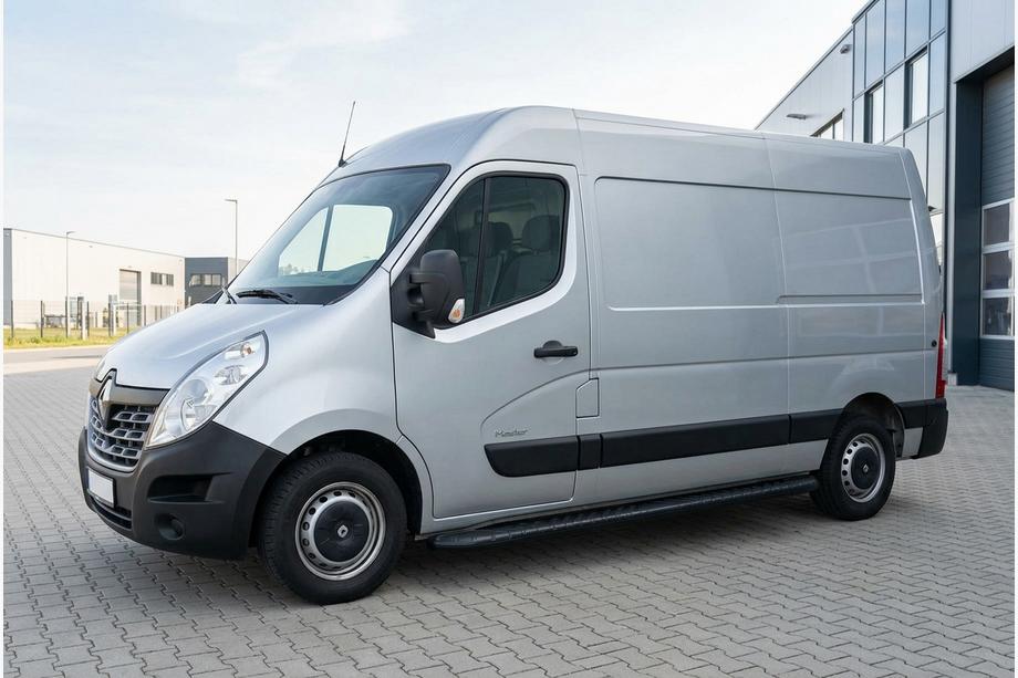 Renault Master 2011-2023 Progi Boczné Bosphorus Black (2 szt., Aluminium) Image