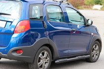 Chery Beat 2009-2015 Rury Boczne Black (2 szt., Stal Nierdzewna) zdjęcia 1